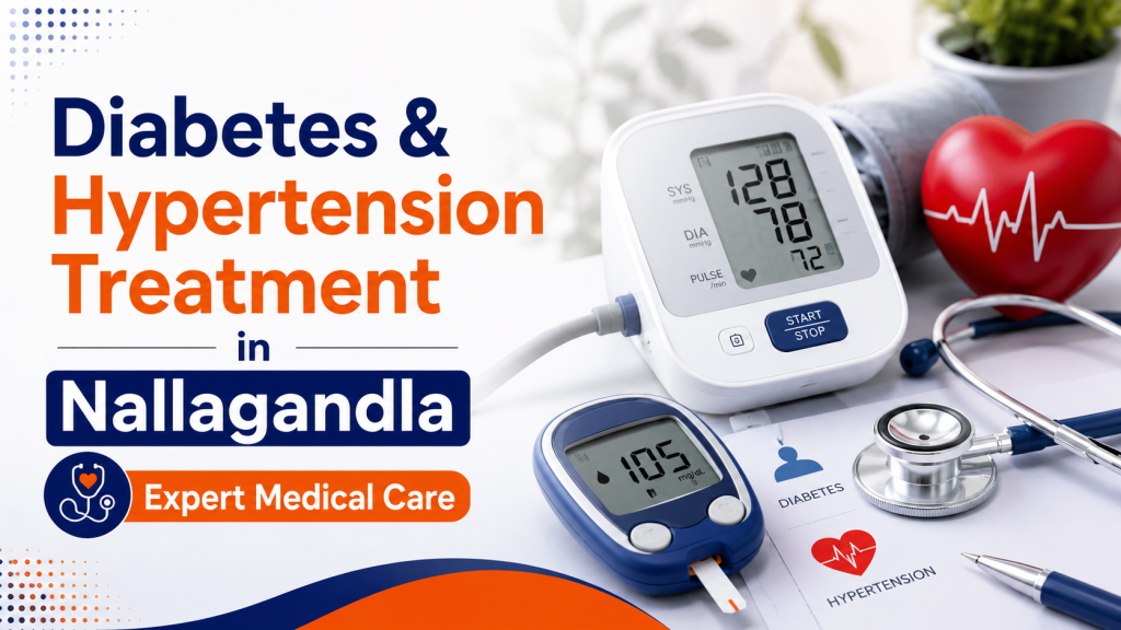 Best Clinic for Diabetes & BP Treatment in Nallagandla